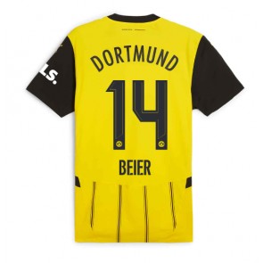 Borussia Dortmund Maximilian Beier #14 Hemmatröja 2024-25 Kortärmad